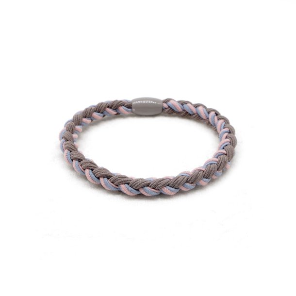 By haugsted hrelastik brun, lyserd og lysebl 