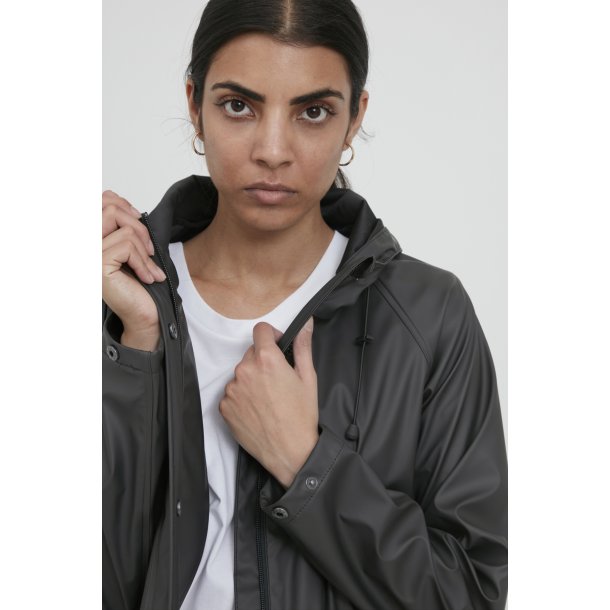 ICHI Ihtazi Sort Regnjakke