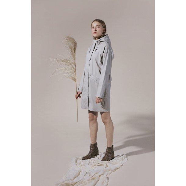 ICHI Ihtazi beig regnjakke