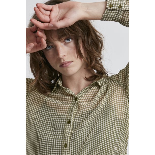 ICHI Ihchiffy long skjorte 