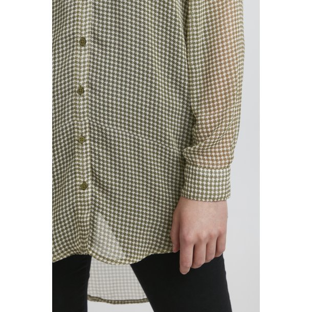 ICHI Ihchiffy long skjorte 