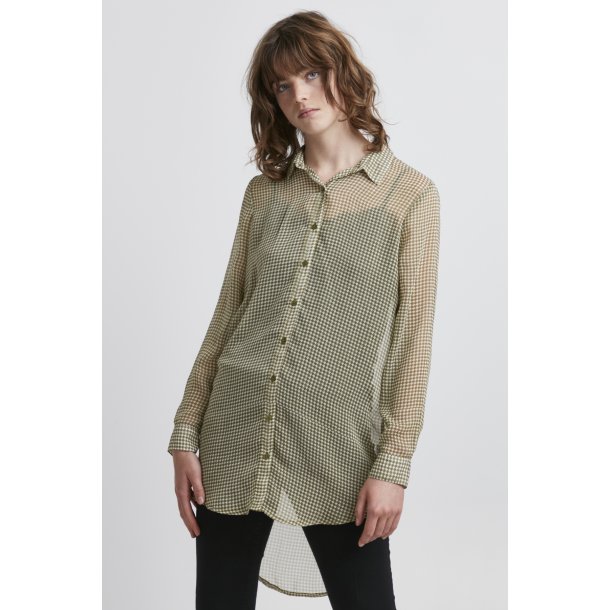 ICHI Ihchiffy long skjorte 