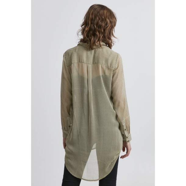 ICHI Ihchiffy long skjorte 