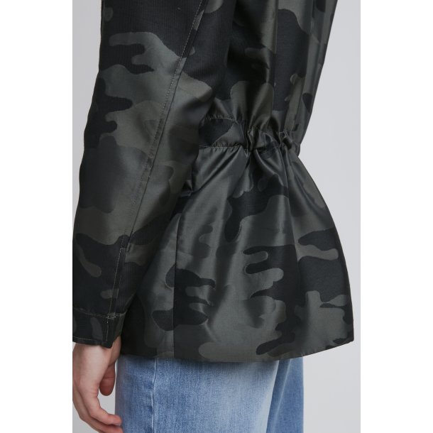 ICHI Ihloney olive grn jakke