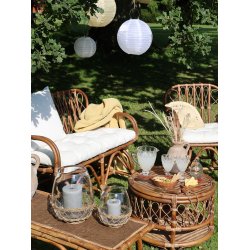 Chic Antique Rispapirlampe M. Solceller