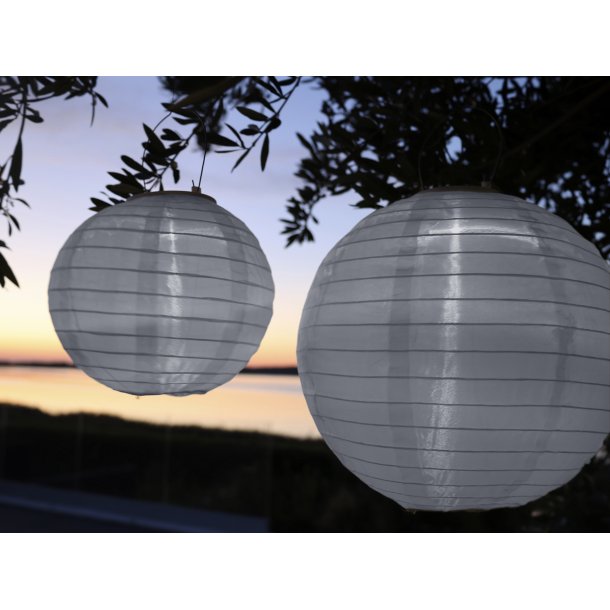 Chic Antique Rispapirlampe M. Solceller