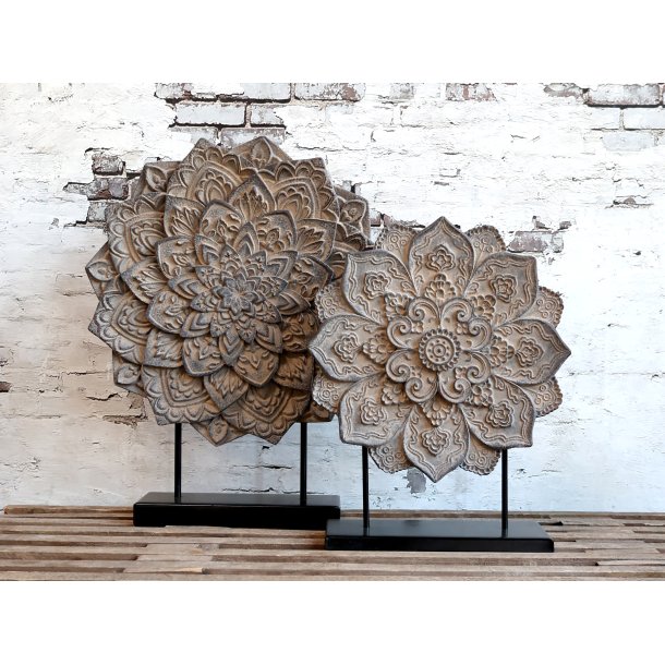 Chic Antique Blomster Dekor P Fod