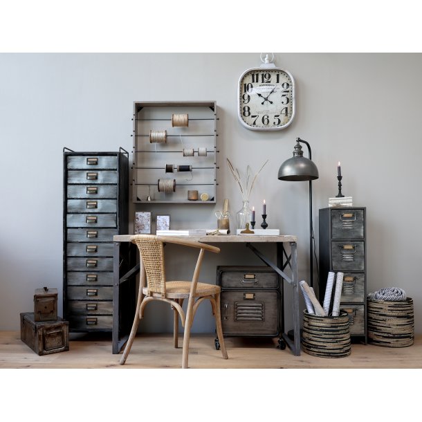 Chic Antique Fransk Spisestol m. Fletsde &amp; Ryg