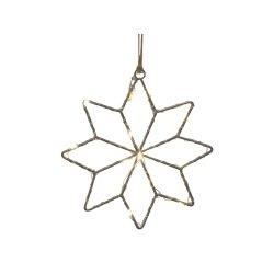 Chic Antique Stjerne Indendrs &amp; Udendrs Inkl. Timer 