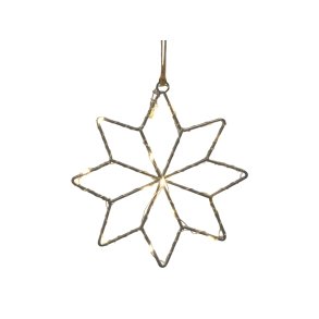 Chic Antique Stjerne Indendrs & Udendrs Inkl. Timer 