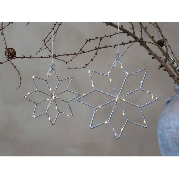 Chic Antique Stjerne Indendrs &amp; Udendrs Inkl. Timer 