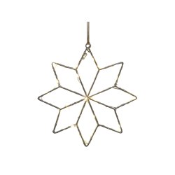 Chic Antique Stjerne Indendrs &amp; Udendrs Inkl. Timer 