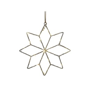 Chic Antique Stjerne Indendrs & Udendrs Inkl. Timer 