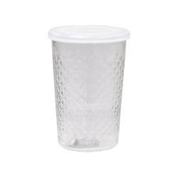 Chic Antique Fransk Latte Glas M. Mnster 