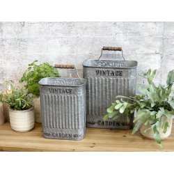 Chic Antique Holder i Jern St af 2 