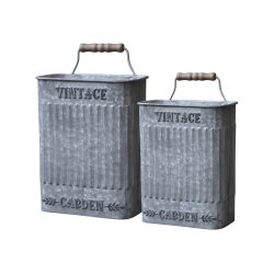 Chic Antique Holder i Jern St af 2 