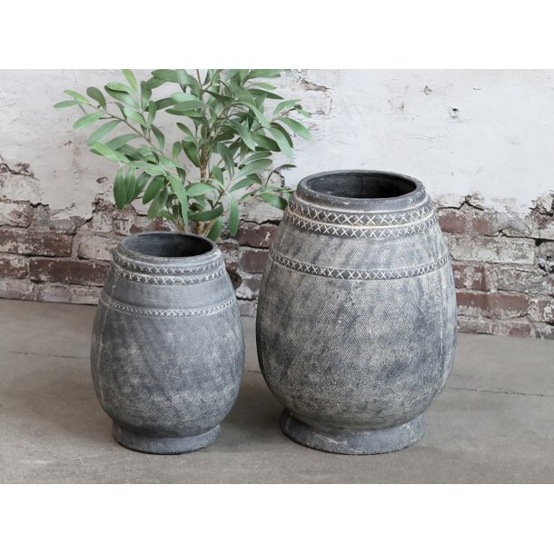 Chic Antique Cholet Vase M. Mnster