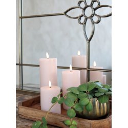 Chic Antique Bloklys LED lnkl. Batteri