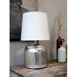 Chic Antique Lampe I Fattingmandss�lv M.Slibninger 