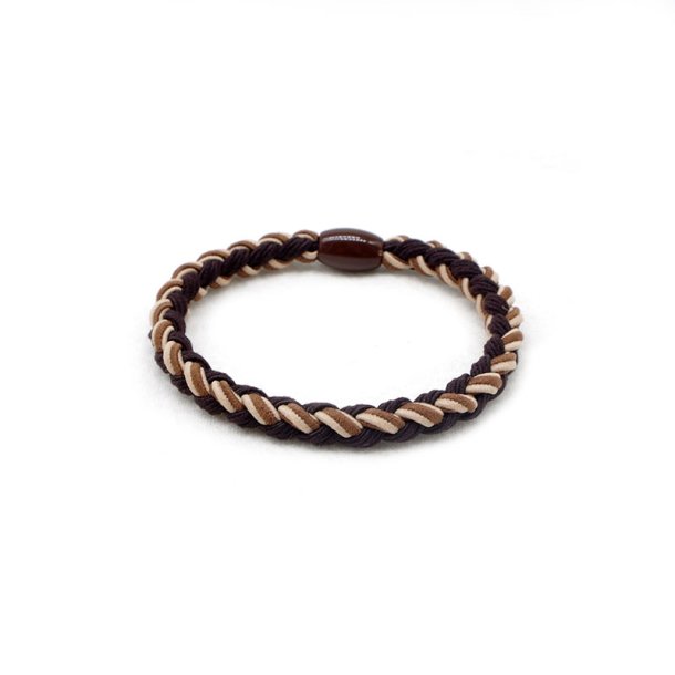 By Haugsted hrelastik brun &amp; beige 
