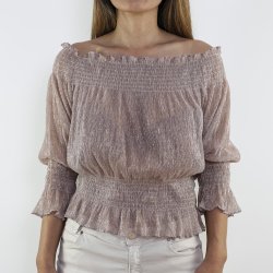 Off-shoulder bluse
