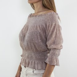 Off-shoulder bluse