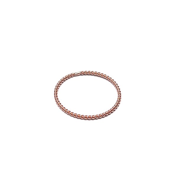 Jukserei Spinning ring rose guld 